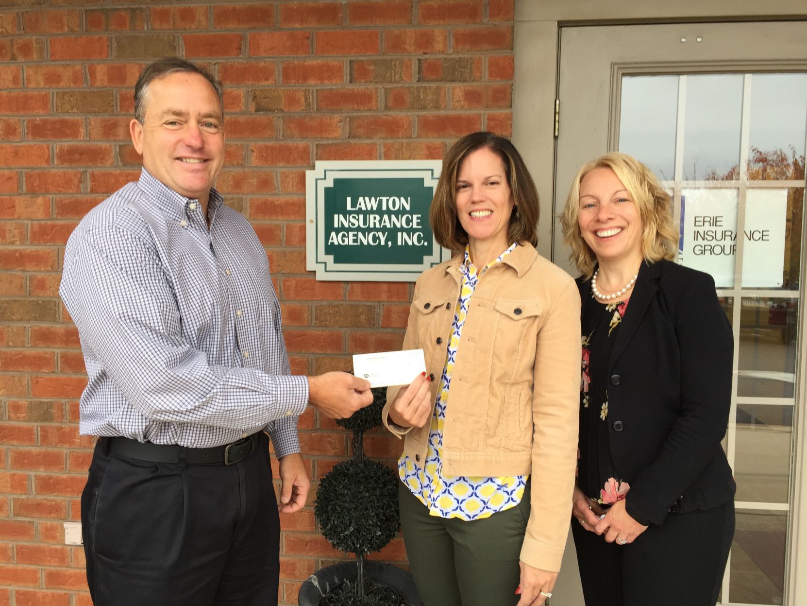 Green Dragon Foundations accepts donation